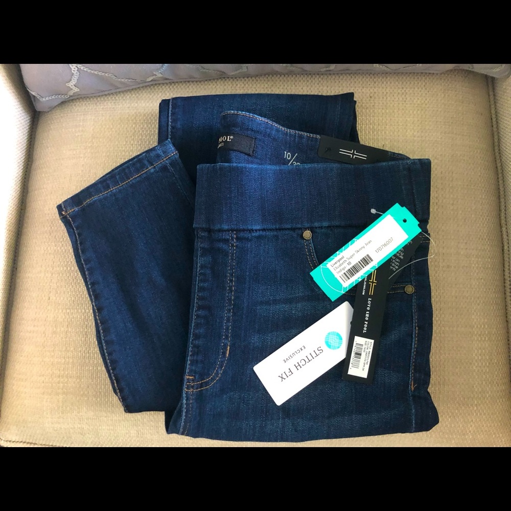 NWT Liverpool Elizabeth Super Skinny Jean